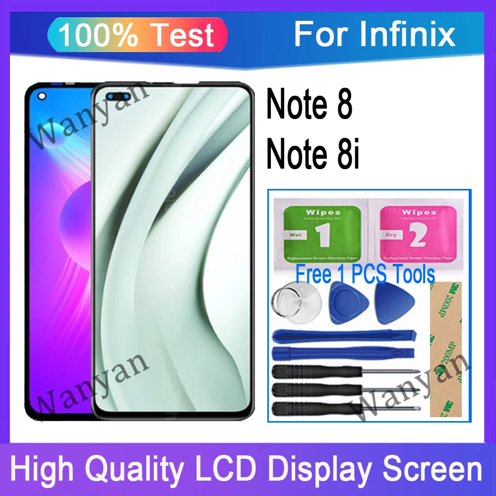 ЖК-дисплей для Infinix Note 8 X692 Note 8i X683, сменный сенсорный экран с дигитайзером, оригинал