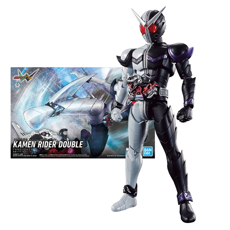 

Набор оригинальных моделей Bandai Kamen Rider, фигурка-rise Standard Kamen Rider W FangJoker, Коллекционная модель, аниме экшн-фигурка для мальчиков, игрушки