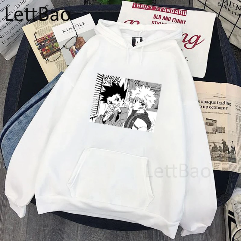 

Толстовки Killua Eyes Killua HxH с японским аниме, забавные осенне-зимние толстовки с длинным рукавом в стиле японского охотника X Hunter