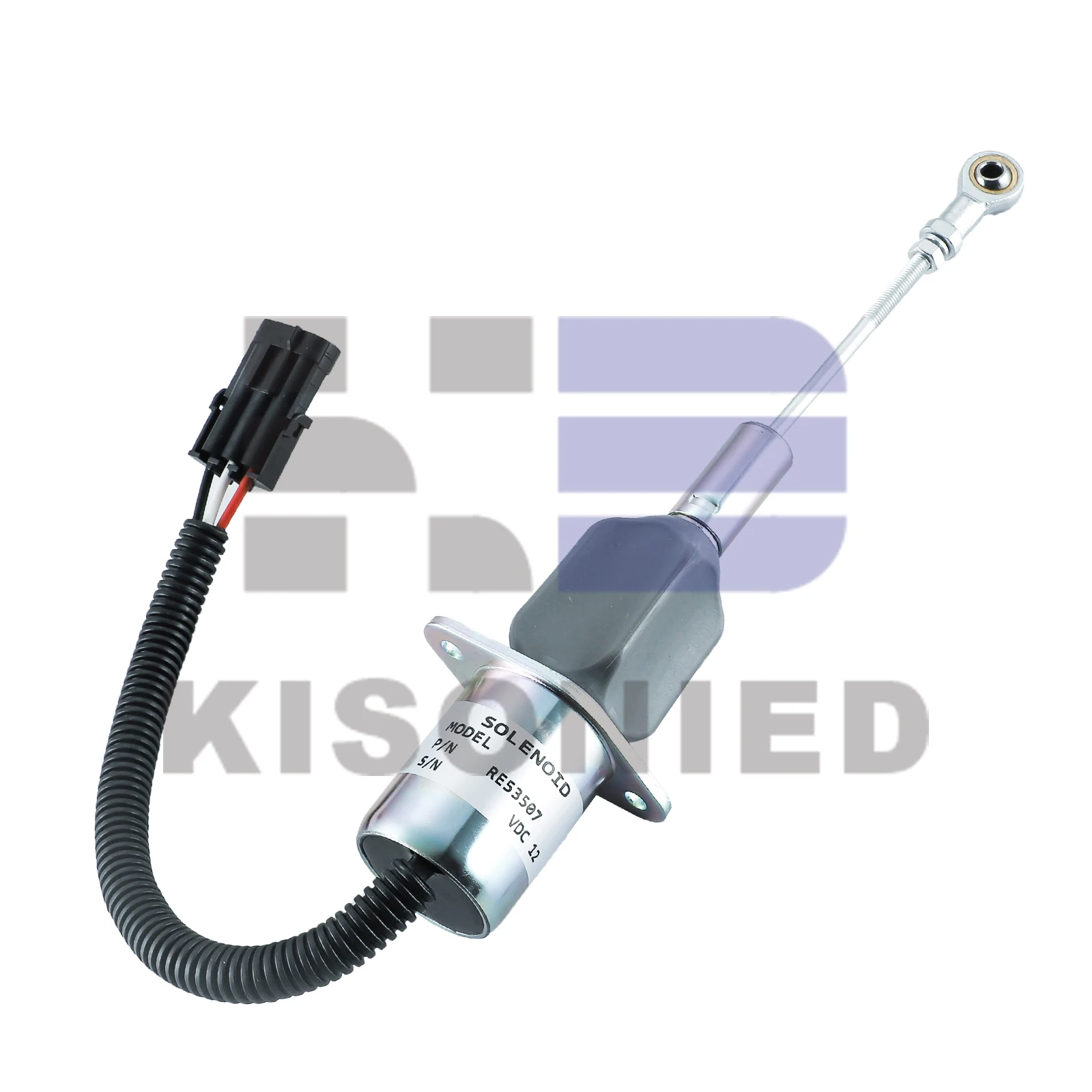 Соленоид отключения подачи топлива 12 В RE53507 для тракторов John Deere 2254 2256 2258 2264 2266 1450