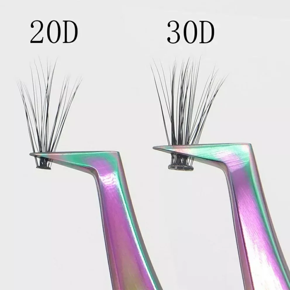 

10D/20D/30D Lashes Cluster Eyelash Extension Natural Long Black 3D Volume Effect Faux Bunche Individual Makeup Cilias