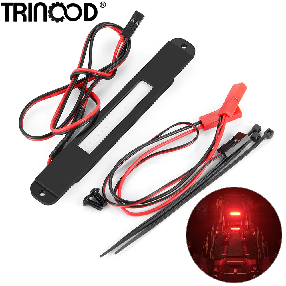 

TRINOOD RC Car Stoplight Brake Lights Lamp Mount with Adapter Cable for XRT 1/6 8S 4WD Buggy Truck Upgrade Accessories