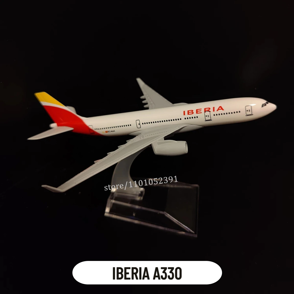 Aivation Ibere A330 Airlines Масштаб 1:400 Металлическая Копия 15 См Литая Под Давлением Модель