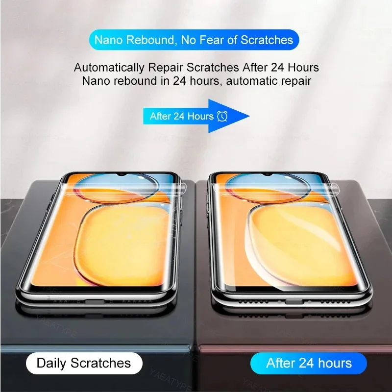 Гидрогелевая пленка для Honor X20 SE X30 X5 X6 X7 X8 X9 X10 X7a X8a X30i X40 GT X40i защитная экрана 3 шт.