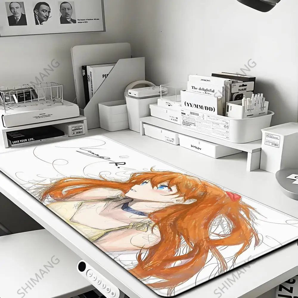 Фото Asuka Kawaii Ins Girl коврик для мыши большой водонепроницаемый противоскользящий коврик для обеденного стола милый вторичный Юань офисный игровой коврик для клавиатуры компьютера №1