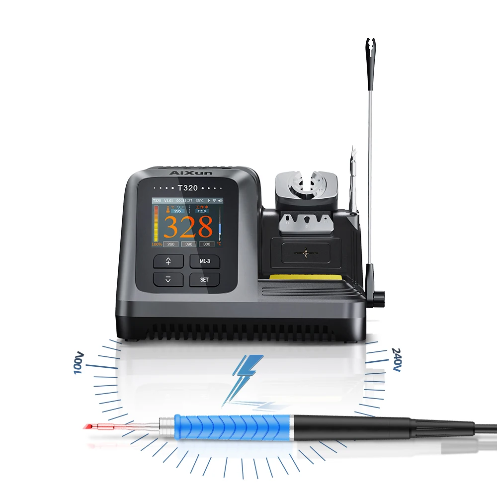 Умная паяльная станция Aixun T320 с T245 T210 200 Вт 2S нагревательная паста наконечник для
