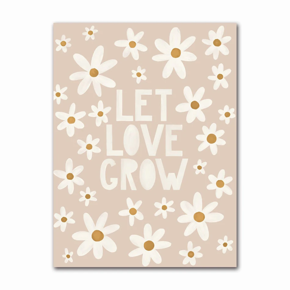 

Настенная живопись на холсте DHRM "Бохо мультфильм"