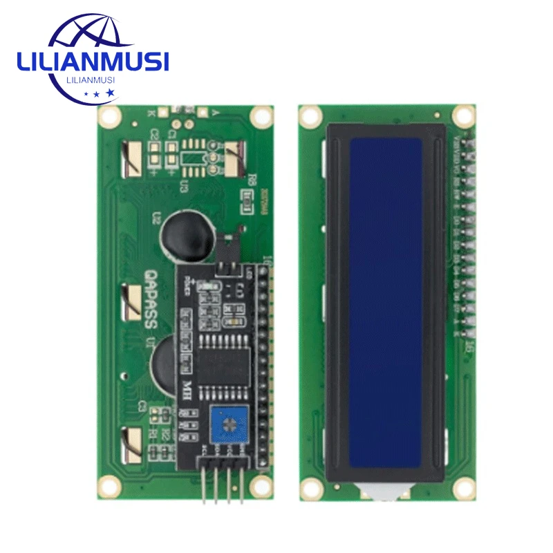 ЖК-дисплей LCD1602 для arduino, 1602 дюйма, 16x2 знака, PCF8574T, PCF8574, интерфейс IIC I2C, 5 В