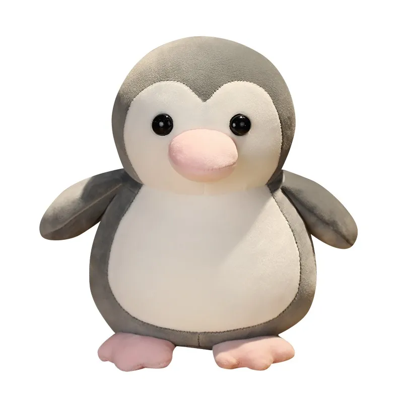 

Hot 25cm-50cm Cute Stuffed Penguin Dolls Lovely Animal Penguin Plushie Pillow Kawaii Hug Toys For Children Girls Birthday Gifts