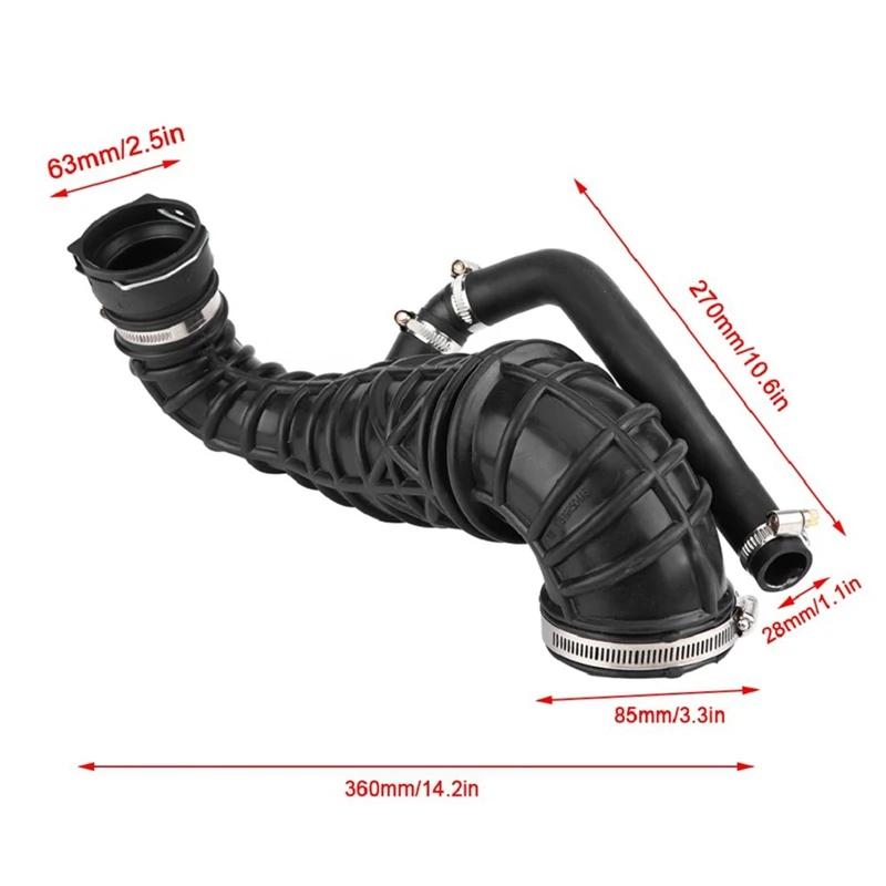 Автомобильный воздушный фильтр коробка верхний впускной шланг для Ford Focus/Transit