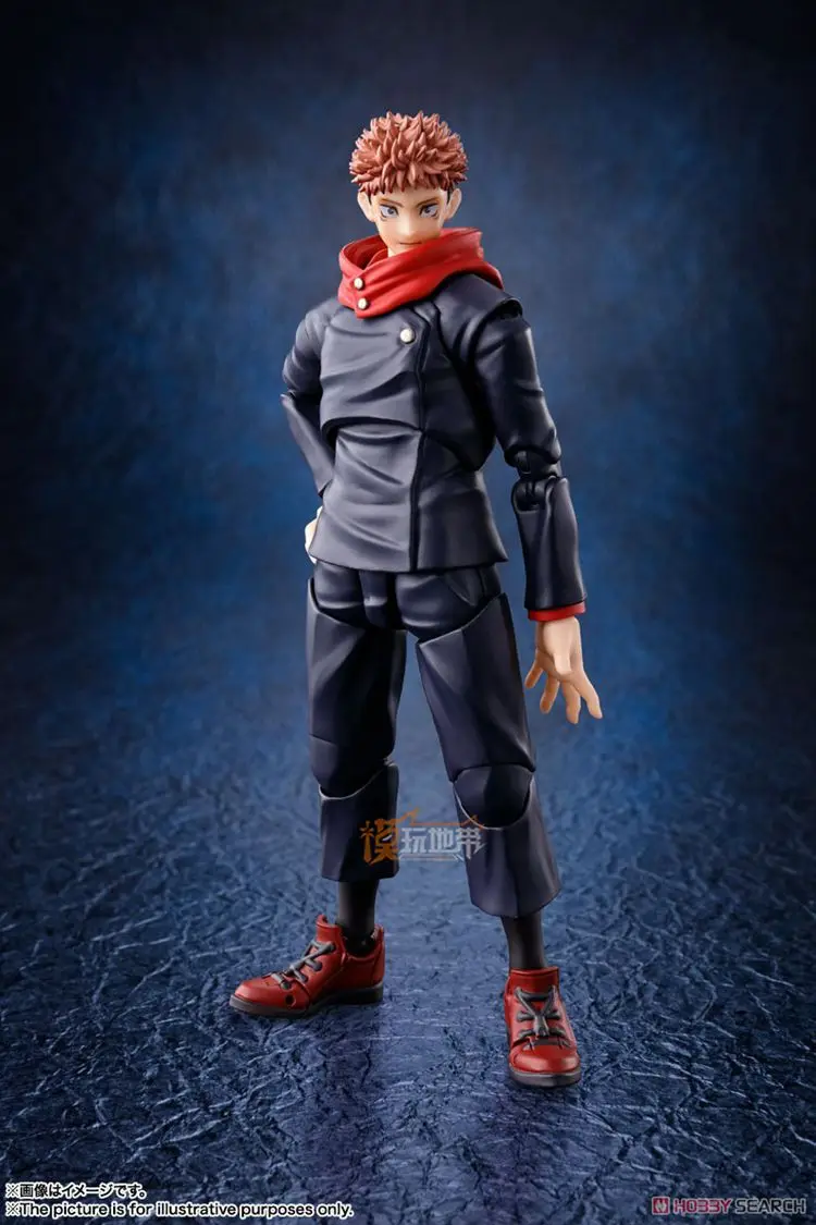 

Оригинальная японская модель 1/12 SHF, юютсу, кайшен, шфигейты, YUJI ITADORI, строчка