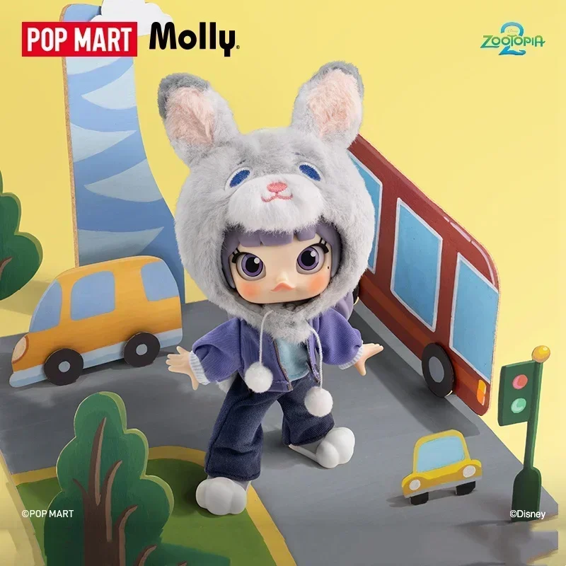 Фото POP MART MOLLY ZOOTOPIA 2 серии 1/12 слепая коробка игрушки Mystery Box Mistery Caixa фигурка подлинная оригинальная коробка-сюрприз №4