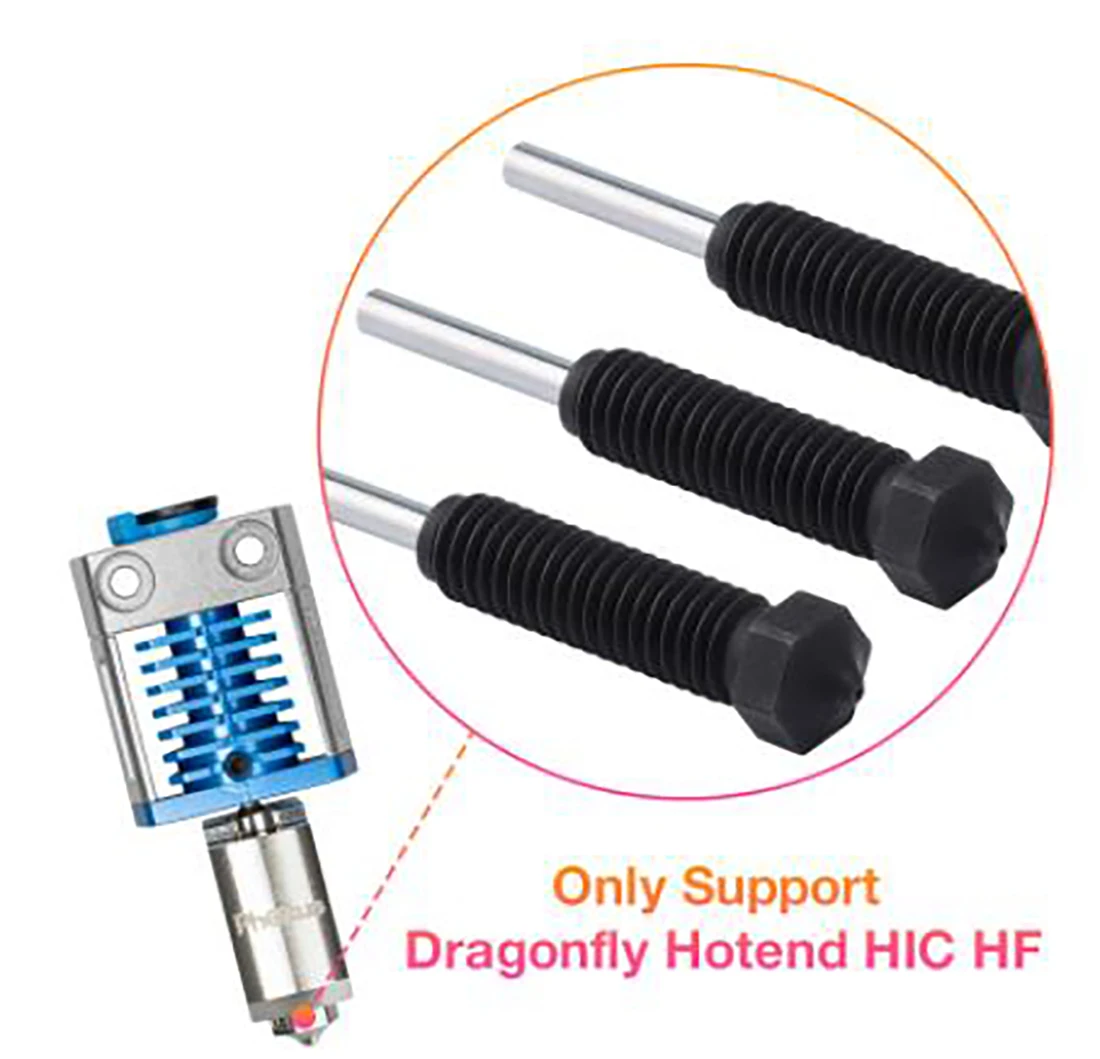 Dragonfly Hotend Hic Hf Hardened Steel Nozzle Compatible With Pla Petg