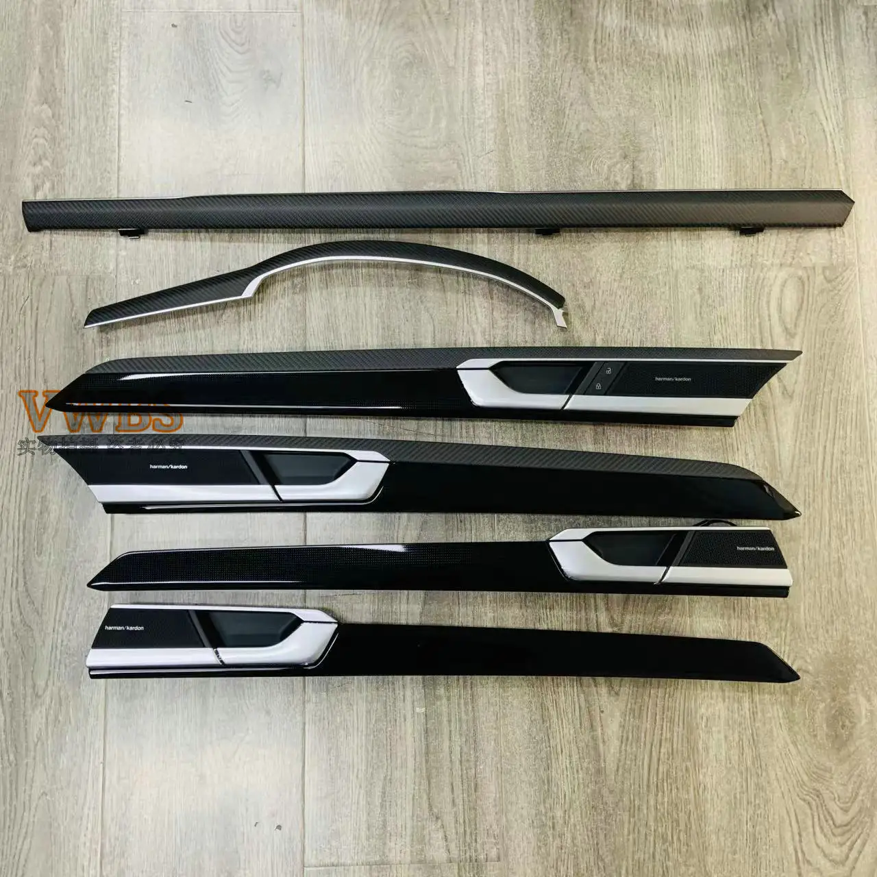 Для VW New Arteon 2021 до 2023 углеродное волокно несколько цветов со стандартными