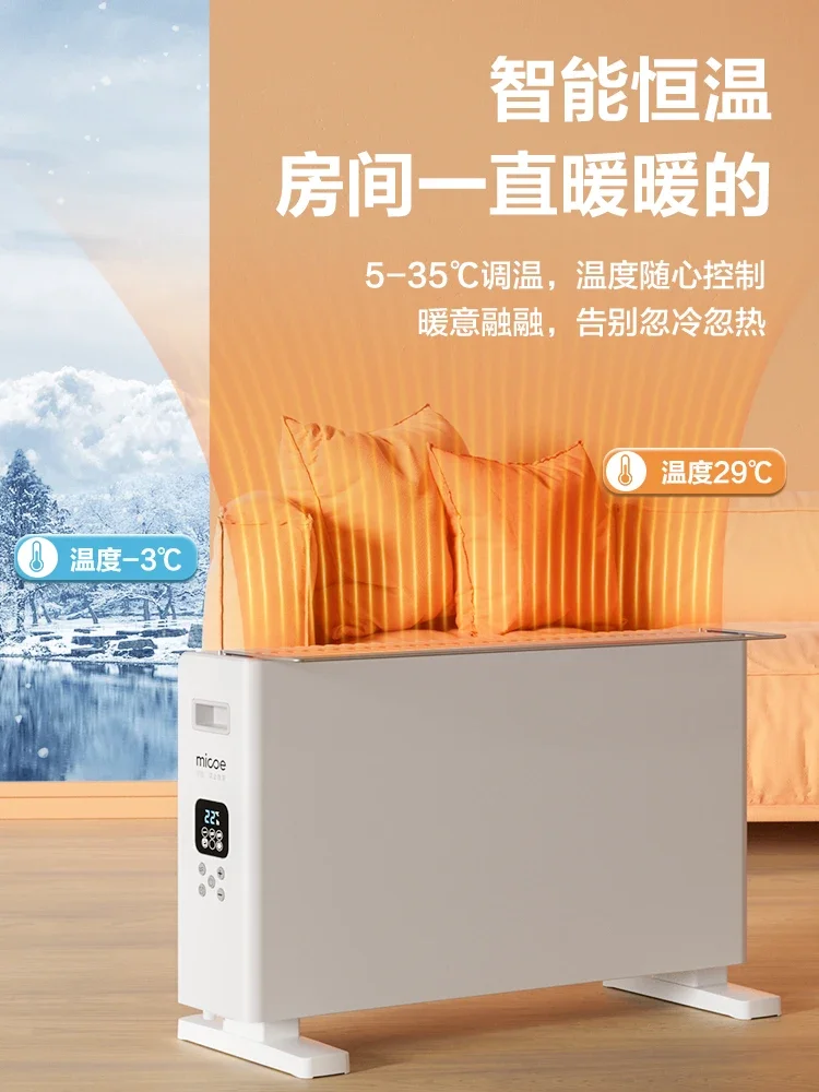 Электрический обогреватель 220 В для обогрева всего дома с регулируемым