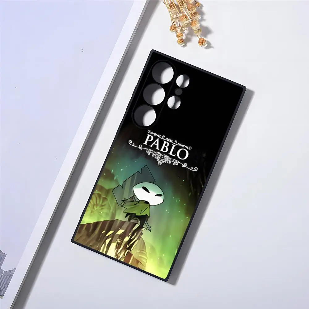 Фото Чехол для телефона Pablo Hollow Knight для Samsung S26, S24 Ultra, S25, S23 FE, S22, S20, S21 Plus, A16, A54, A34, A24, A53, задняя крышка №3