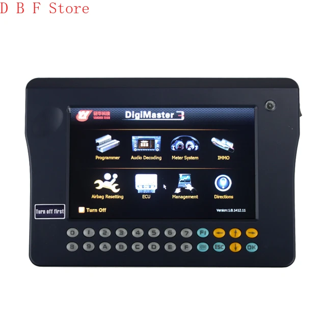 

Original Yanhua Digimaster 3 Odometer Correction Master No Token Limitation Plus OBD II Adapter and Cable for Key Programming