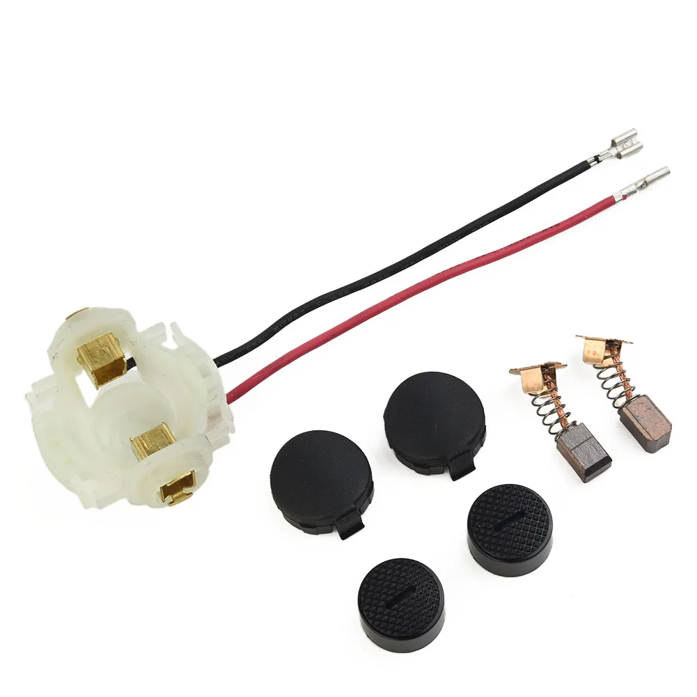 

Carbon Brushes+Brush Holder+Cap+Cap Covers For CB430 BGA450 BGA452 BJS160 Replacement Brush For Electric Motors Tools