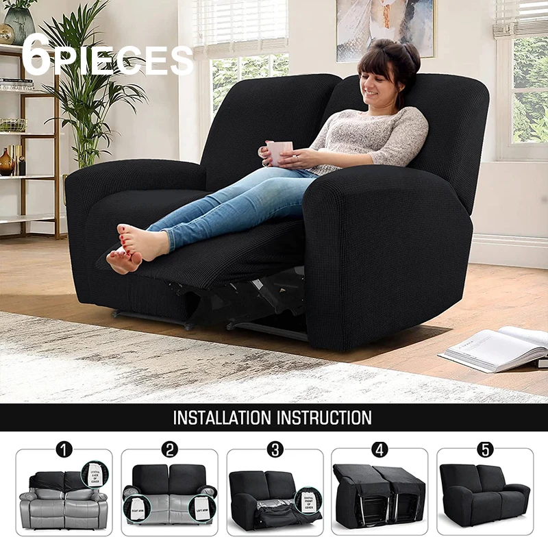 Чехол Эластичный для кресла с откидывающейся спинкой на 1/2/3 места |