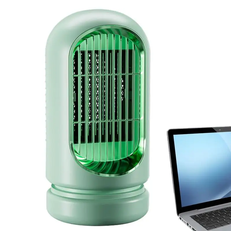 

Portable Heater Space Heater Small Room Heater Electric Fast Heating Warm Air Blower 2 Speed Table Heater For Desk Home Offices