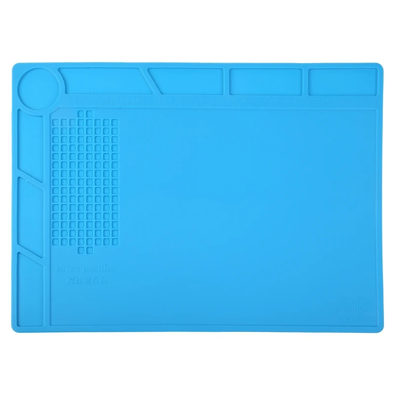

Odorless Silicone Electronic Repair Mat for Cellphone for Disassembly or Soldering Electronics Durable Easy to Clean