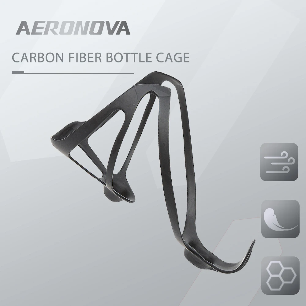 

Bottle Holder Carbon Bike Bottle Cage AERONOVA XXX Carbon Fiber MTB/Road Bicycle Water Bottle Cage Super Light Cycling Parts
