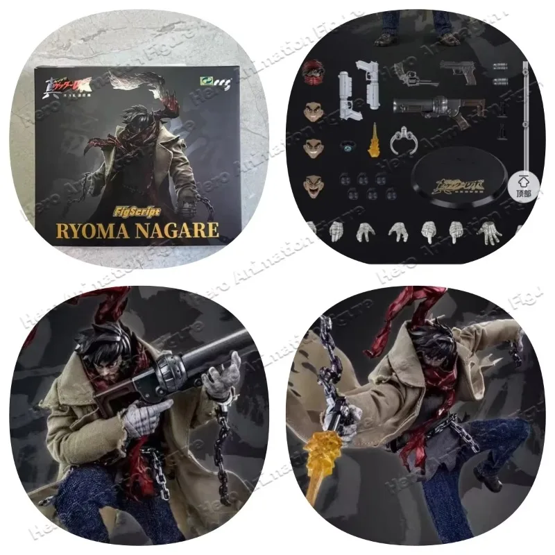 Фото В наличии: Оригинальная подвижная модель-фигурка CCS TOYS FigScript Nagare Ryoma, игрушка-фигурка Getter Machine 1/12 RYOMA NAGARE №2