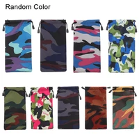 color new waterproof accessories camouflage eyeglass container eyewear bag reading glasses cases glasses cloth bags