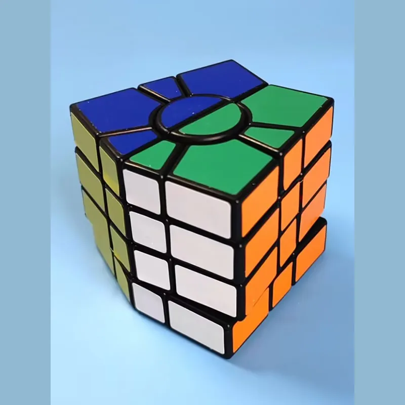 QiJi SQ-4 Magic Cube QJ SQ4 4-слойный квадратный-4 профессиональная неоскоростная