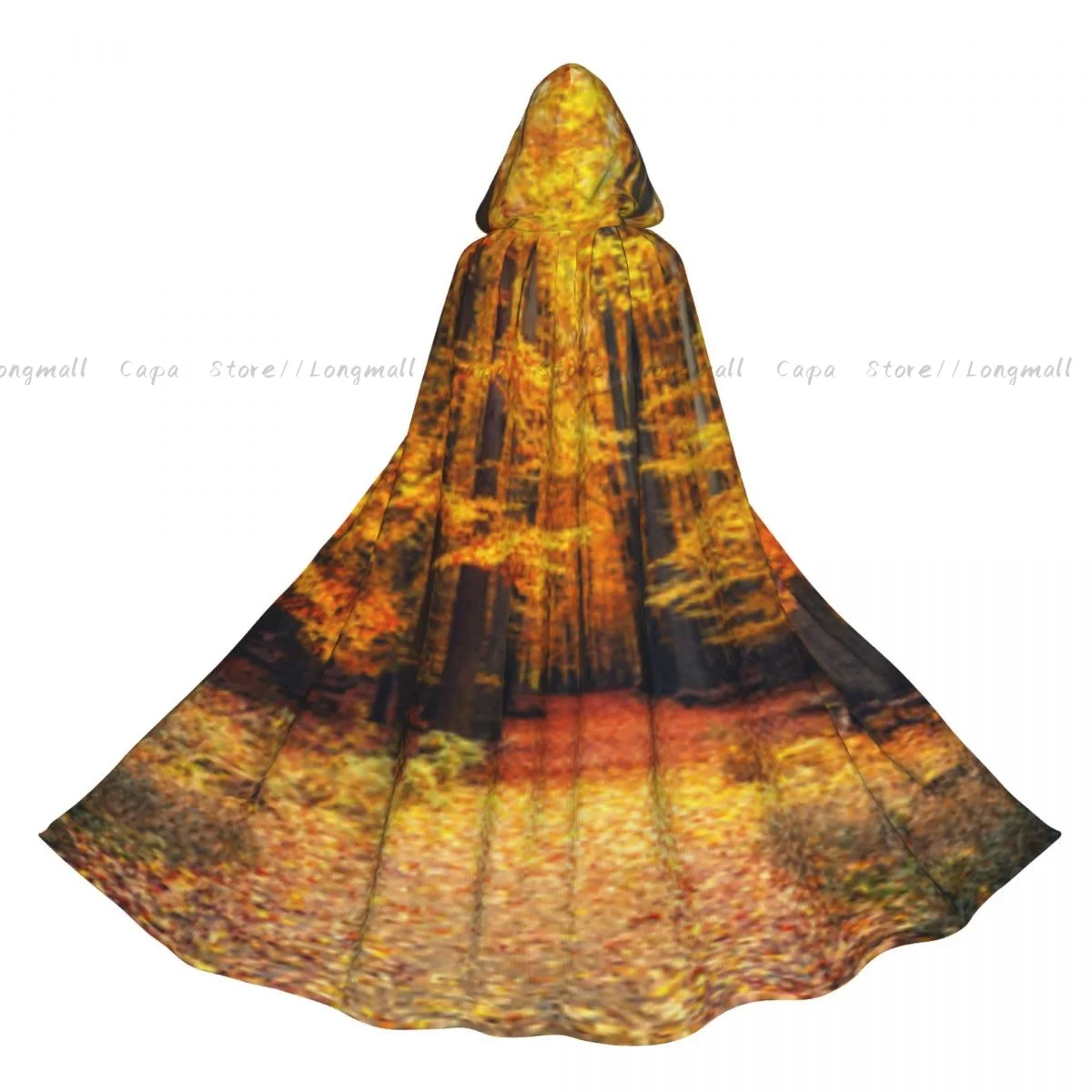 Взрослый Хэллоуин Осенний фотопарк Яркие листья Растение Эко Земля Мистический