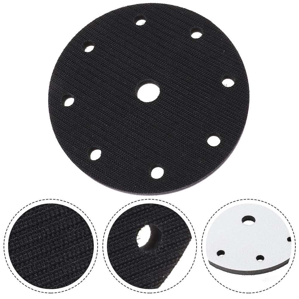 

Power Tools Interface Soft Pad Hook And Loop Disc 150mm Buffer Sponge For Surface Polishing Interface Cushion Pad