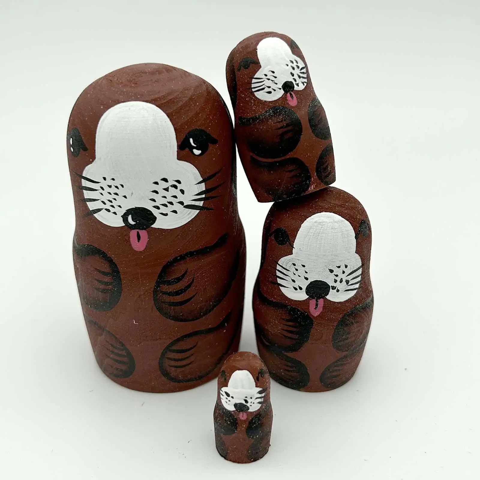 

5 шт., кукла-матрешка, с рисунком собаки