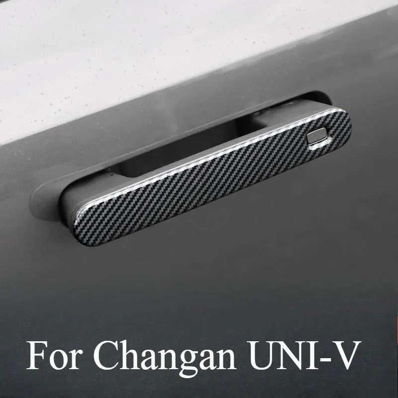 Фото Для Changan UNI-V внешняя ручка декоративная нашивка внешнее украшение обновление декоративная наклейка на корпус ручка наклейка аксессуары №2