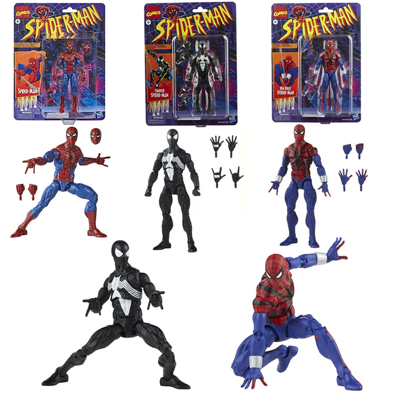 

Фигурки героев комиксов Marvel Legends Spideman DAREDEVIL, модели кукол, фигурки героев аниме Мстителей, игрушки для детей, подарок