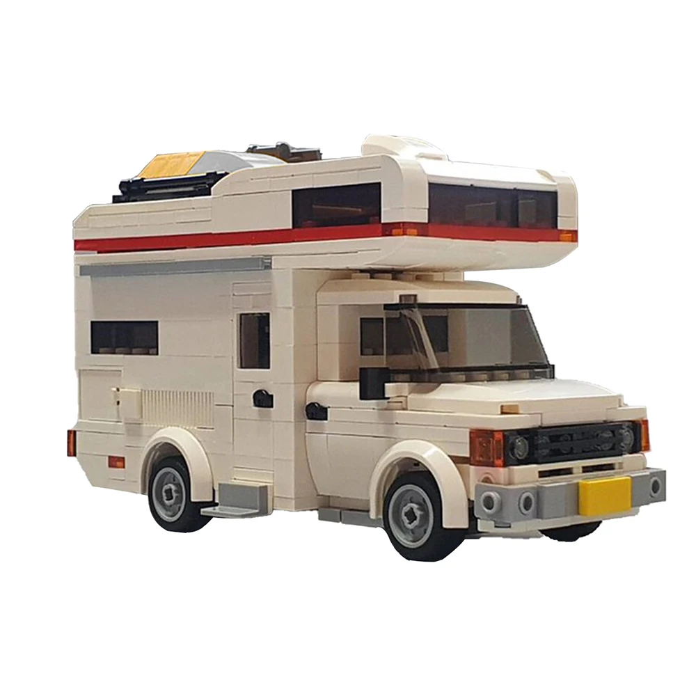 MOC Transit MK2 Camping Truck City Car Vehicle Building Blocks Assemble Brick Parts Kid STEM Toy DIY Collectible Gift 514PCS |