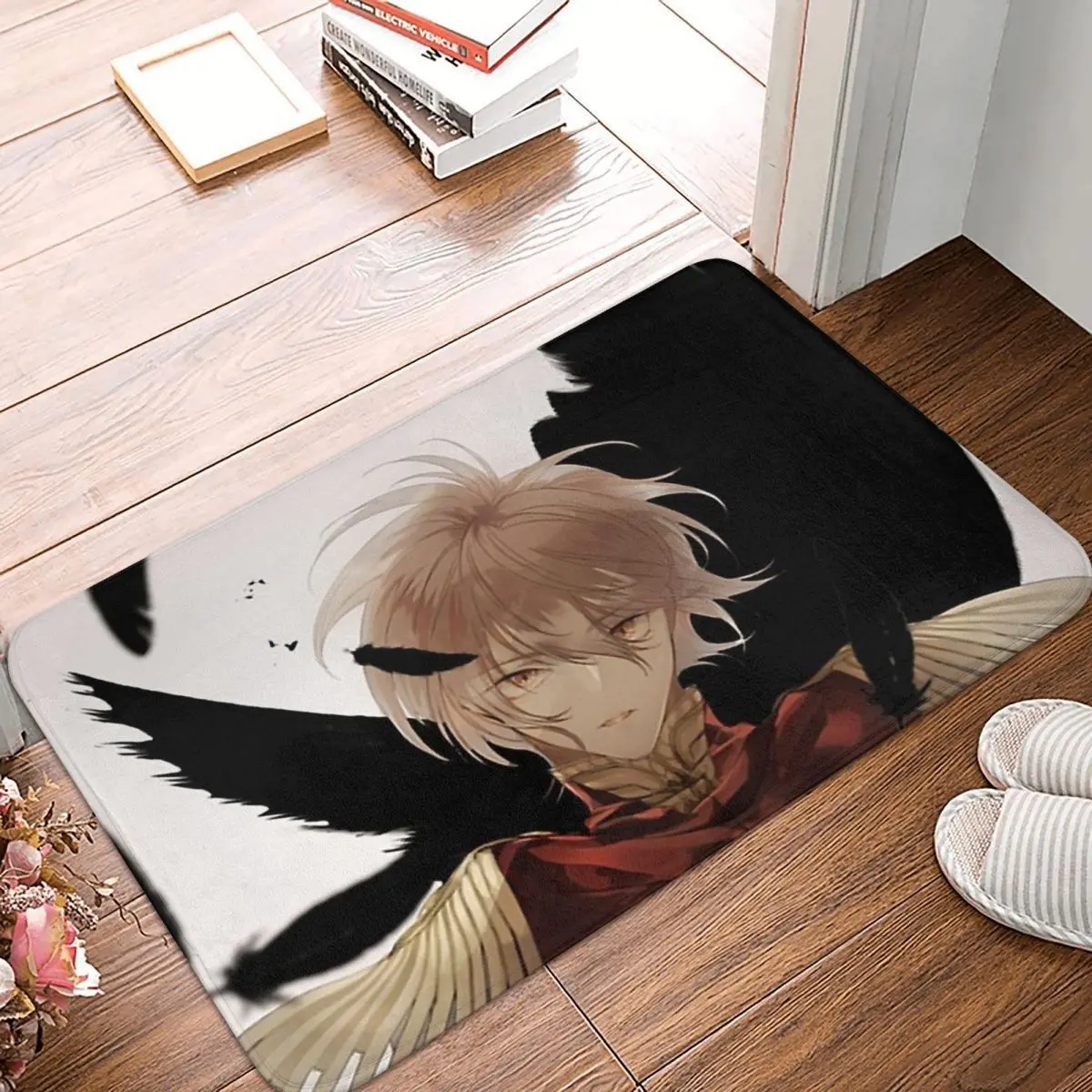 

Persona Non-slip Doormat Kitchen Mat Goro Akechi Balcony Carpet Entrance Door Rug Bedroom Decor