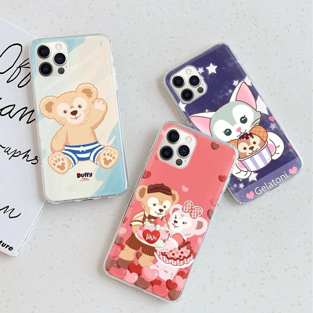 Фото Прозрачный корпус для Moto P30 Ace G Vision One Power Hyper Action Fusion Play Plus Macro Zoom 5G Cover SJ-30 Duffy Stella Lou №1