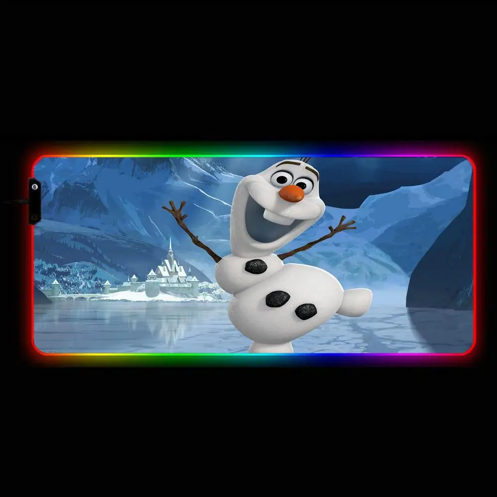 

Коврик для мыши со светодиодной подсветкой и клавиатурой