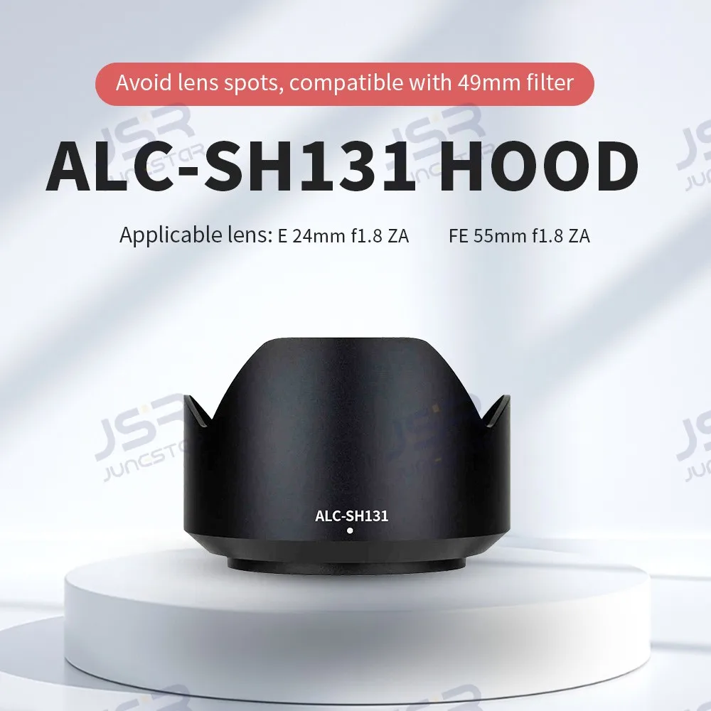 Фото Подходит для Sony для замены светового экрана ALC-SH131 FE 55 мм/E 24 f/1,8 ZA, объектив A7R5A7M4, аксессуары для УФ-излучения №1