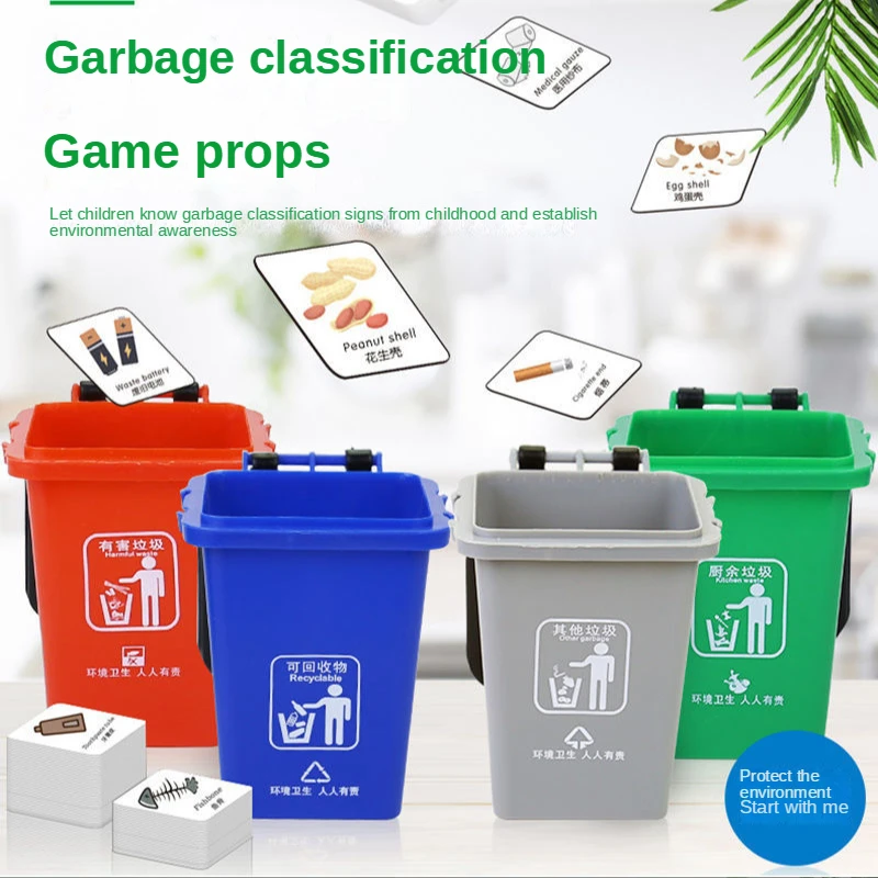 

Learning Garbage Classification Board Games Toy Boy Girl Refuse Sorting Life Skill Training Educational Toys for Children Kids