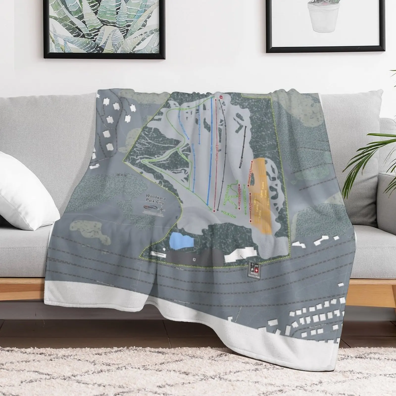 Одеяло для дивана Woodward Park City Resort многоцелевое одеяло дивана-кровати