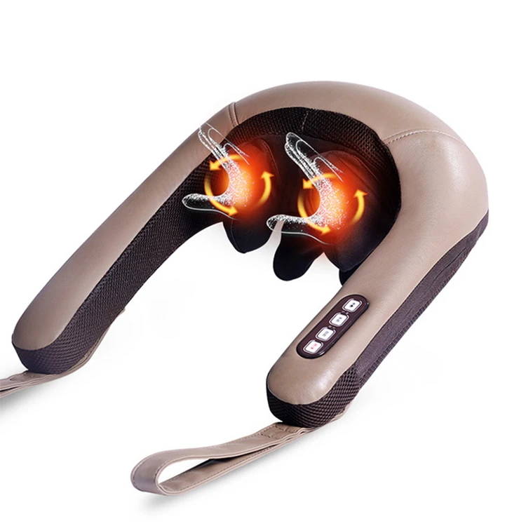 

OEM Shiatsu Back Neck Pillow Shoulder Electric Neck Massager For Muscle