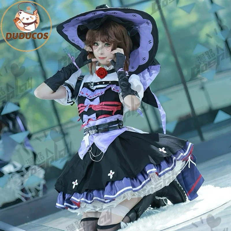 Костюм садовника игра Identity V косплей DUDU-R Эмма Вудс 2024 Хэллоуин концерт ведьма