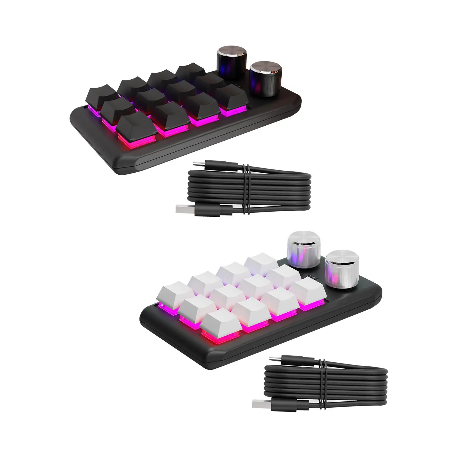 12-клавишная клавиатура с нескользящей кнопкой Plug and Play Программирование