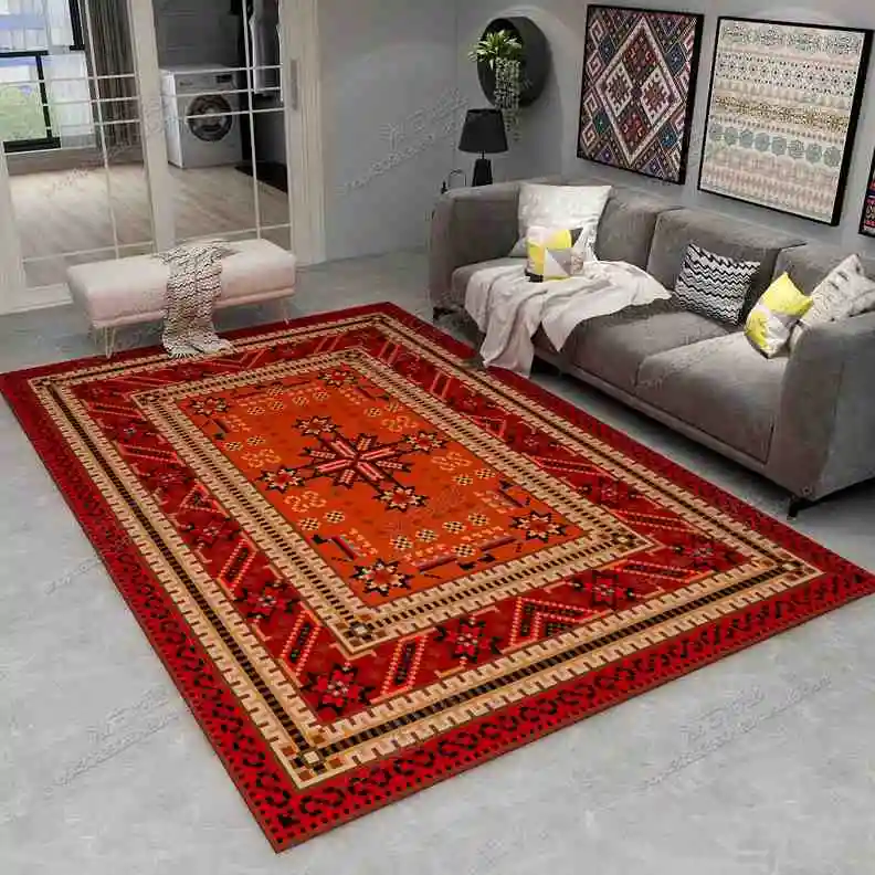 

Nordic Style Full Bedroom Living Room Coffee Table Blanket Sofa Bedside Carpet Modern Minimalist Home Entrance Blanket