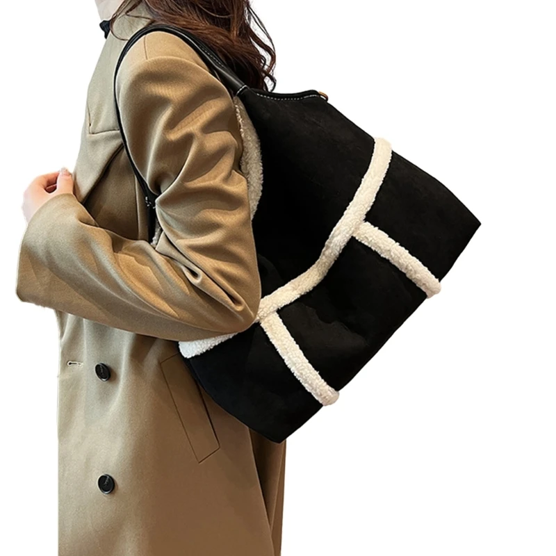 E74B зимняя сумка через плечо женская из искусственной кожи повседневная модная с