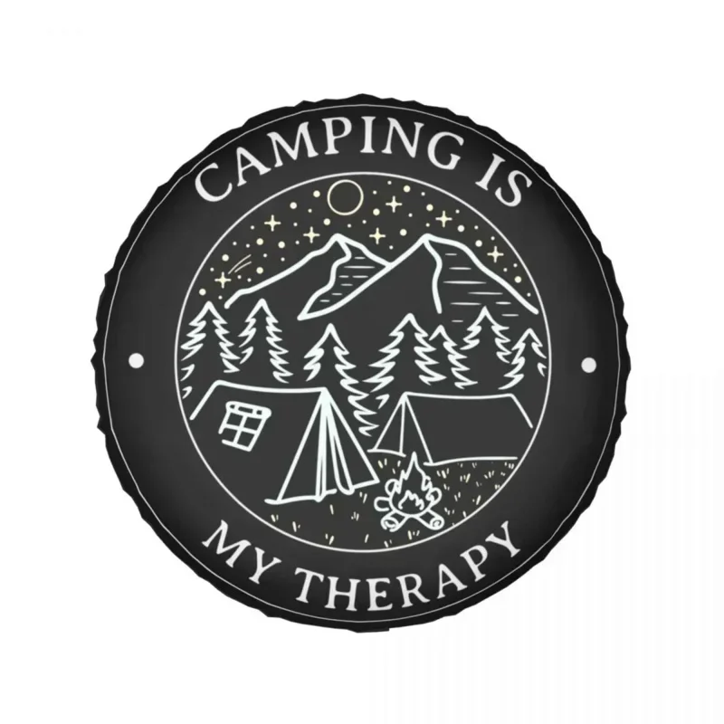 Кемпинг Terapia Roda Sobressalente Tampa do Pneu Универсальный для Toyota Land Cruiser Prado Camper Mountain Camp Jeep RV SUV