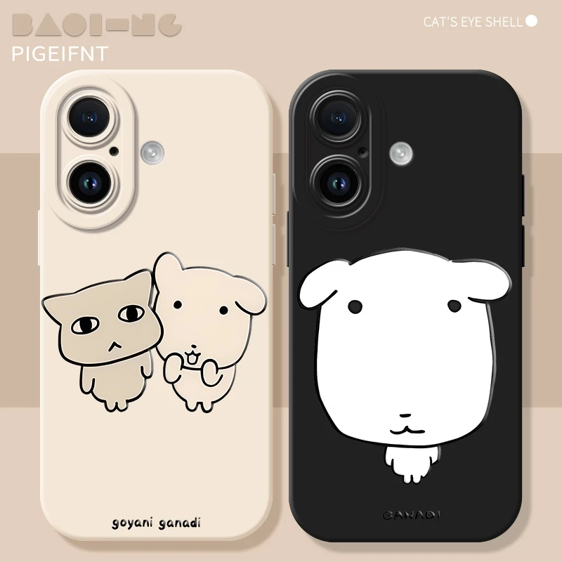 Фото Чехол с корейским популярным дизайном собак и кошек для OPPO Reno 4 5 7 4G 8 4G 8T 10 10 11 12 13 14 Pro F №1