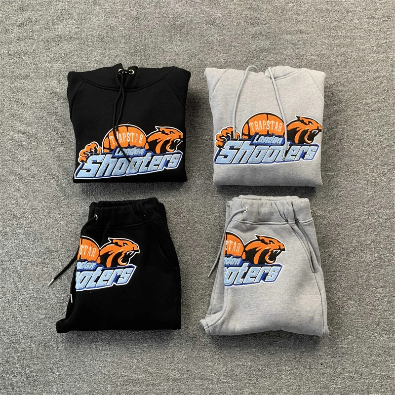 

Толстовки с вышивкой в виде головы тигра 2022fw, для мужчин и женщин, Спортивная повседневная Уличная одежда, модный костюм