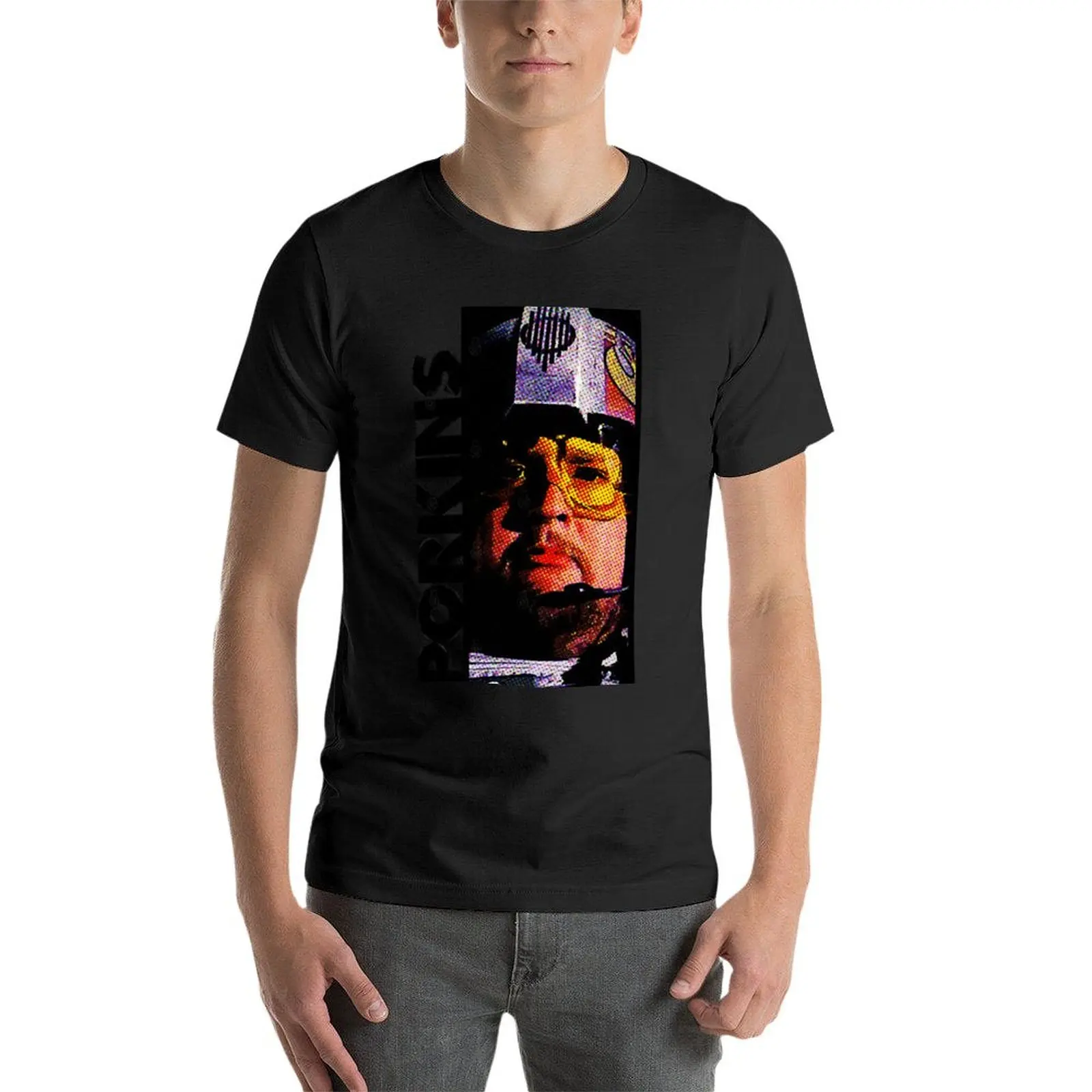 Футболка Porkins футболка с графическим рисунком винтажная большие размеры одежда